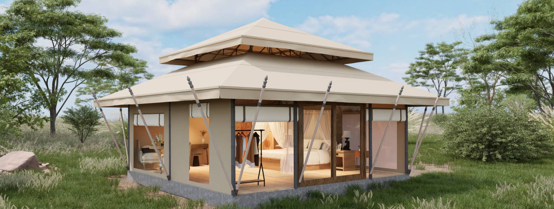 海门市户外野奢帐篷